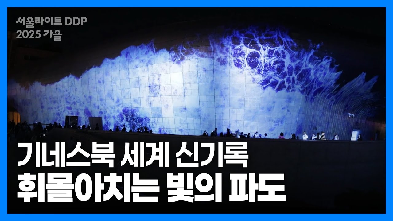 기네스 세계 기록 서울라이트 DDP 2025년 8월 25일 등재