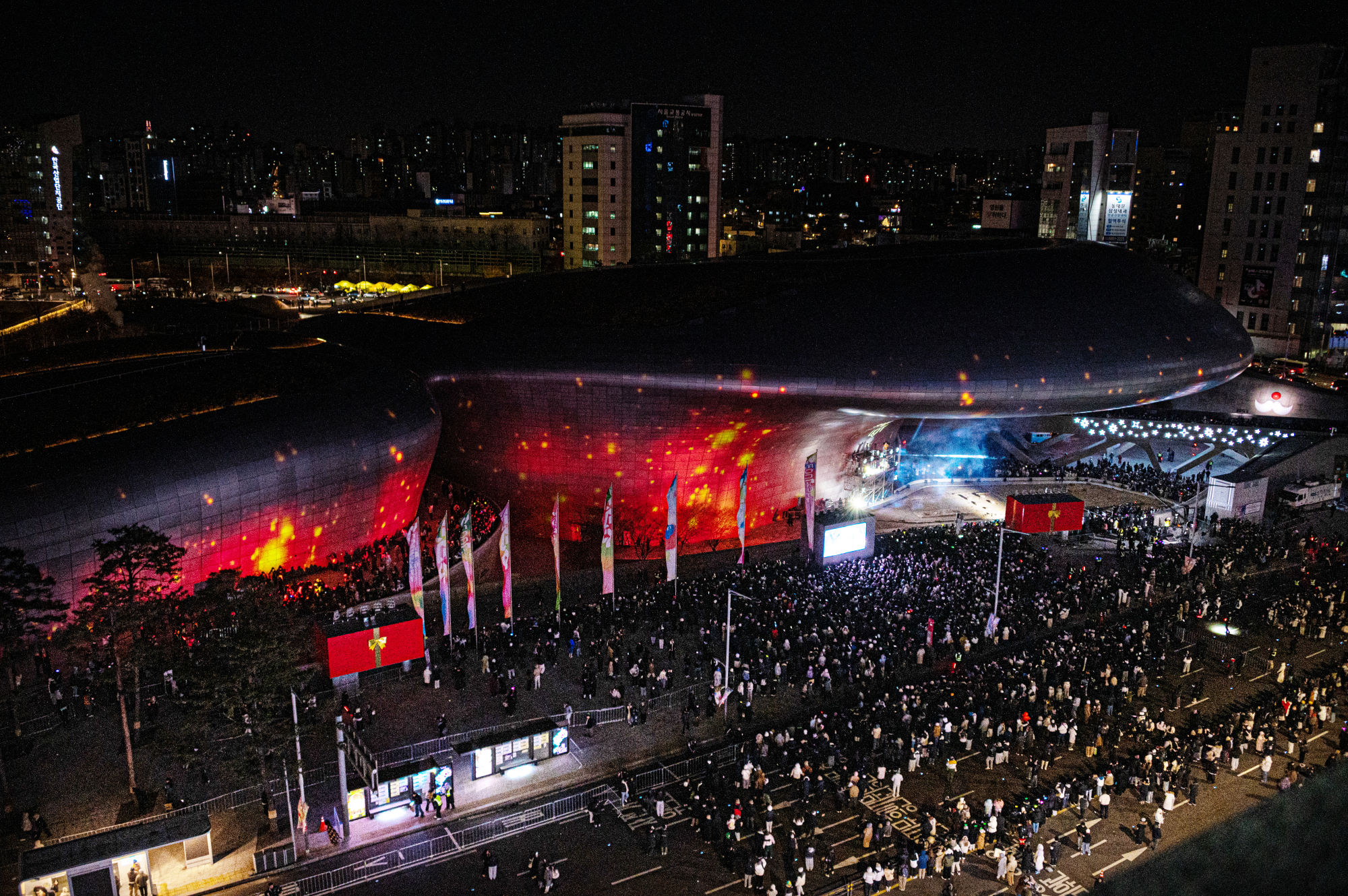 Seoul Light DDP New Year Countdown