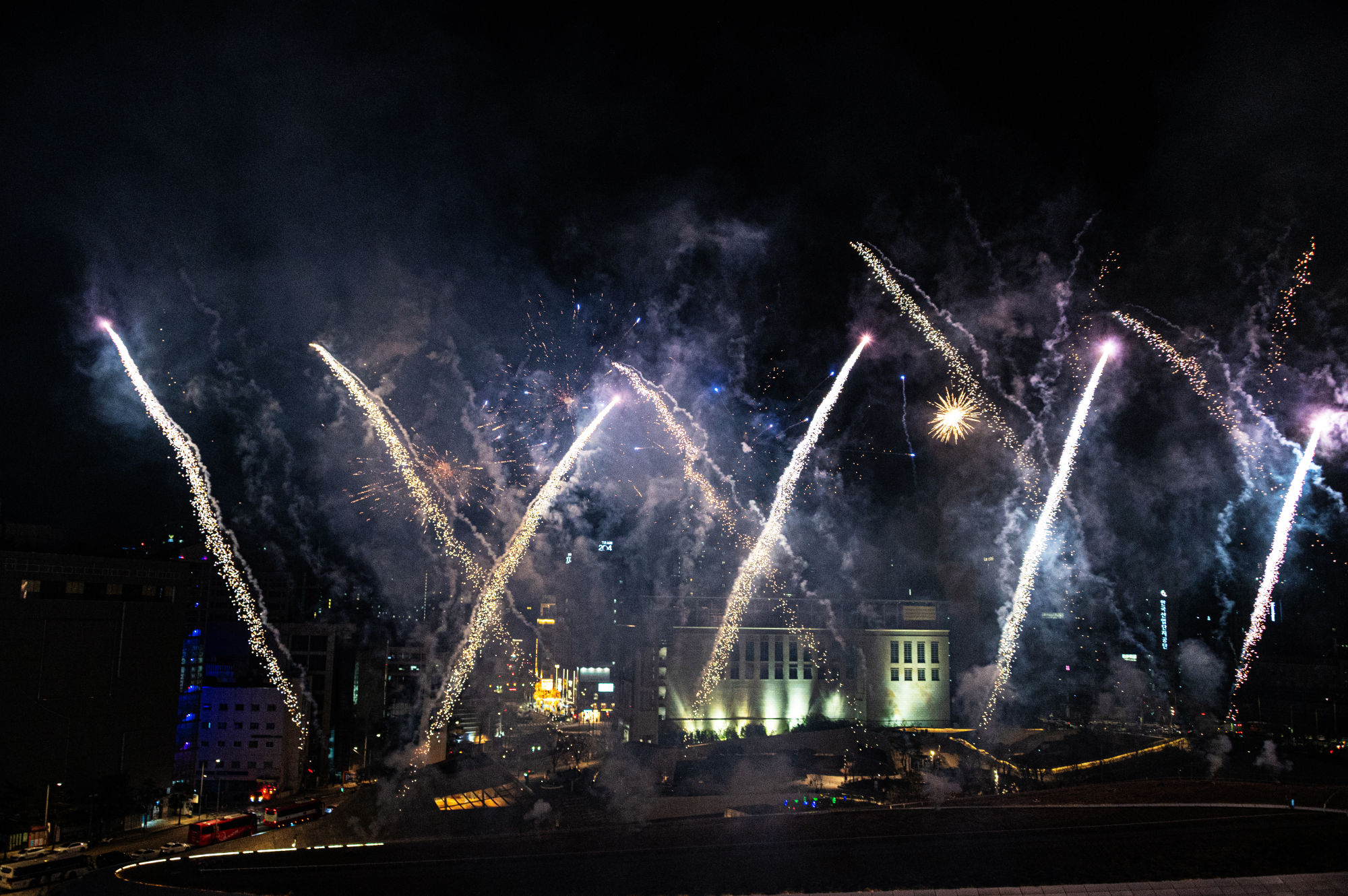 Seoul Light DDP New Year Countdown